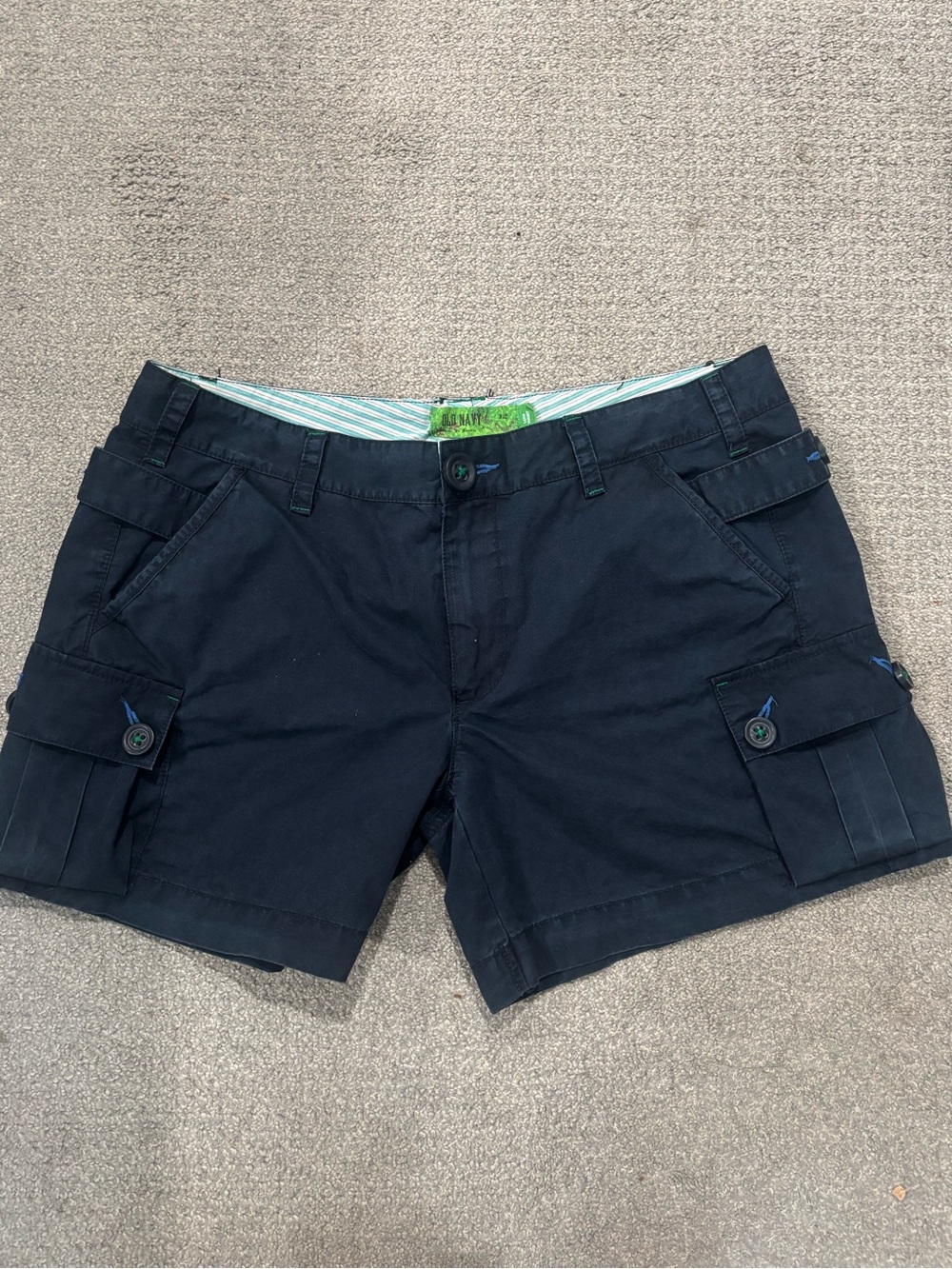New Vintage Navy Cargo Shorts